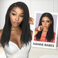 HANNE Double Full Lace Braided Wigs 20 Inch Knotless Braied Dreadlock Wig Glueless Twist Wigs For Black Women