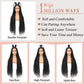 Lexqui 36" 360° HD Full Lace Braided Wigs for Women Box Braid Wig with Boho Curly End Triangle Knotless Braided Wigs with Baby Hair Handmade Synthetic Hair Braided Lace Front Wig Black