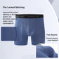 BAMBOO COOL Men's Ultra Breathable Underwear,No Riding Up Boxer Briefs with ComfortFlexible Waistband,Multipack