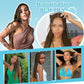 Olymei 360° Hd Full Lace Braided Wigs for Women Triangle Knotless Braided Wigs with Curly End with Baby Hair Box Braid Wig Premium Synthetic Braid Lace Front Wig Light Brown 36"