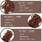 6 Packs Faux Locs Crochet Hair 14 Inch Ginger Goddess Locs Crochet Hair for Black Women, Prelooped Gypsy locs Crochet Braids Copper Red Soft Wavy Dreadlocks Hair Extensions, 350