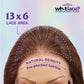 Sensationnel What Lace 13X6 Wigs - Latisha Lacefrontal Hand Tied Glueless Synthetic With Natural Density Preplucked Hairline (Tipped Off Black and Honey Blonde T1B/27)