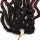 Faux Locs Crochet Hair 24Inch Crochet Locs, 6Packs Goddess Locs Soft Locs Curly Ends Faux Locs Synthetic Locs Crochet Hair Crochet Braids for Black Women Human Hair(1B/99J/530, 24'')