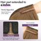 Eawwii Ash Brown Wig for Women Long Wavy 4x1 Lace Natural Hairline Glueless for Beginners Middle Part Synthetic for Daily Party Use 26Inch