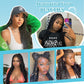 Olymei 360° Hd Full Lace Braided Wigs for Women Triangle Knotless Braided Wigs with Curly End with Baby Hair Box Braid Wig Premium Synthetic Braid Lace Front Wig Black 36"