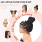Lexqui 360° HD Full Lace Knotless Braided Wigs for Women Box Braid Wig Synthetic Hair Lace Front Braided Wigs with Baby Hair Braid Wig 36 Inch Black