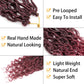 Col Bling 20 Inch 8 Packs Goddess Locs Crochet Hair Natural Looking, Bohemian River Goddess Crochet Braiding Hair Trendy & Edgy Faux Locs Crochet Hair Fashion for Women Kids (#1B/BUG)