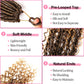 Soft Boho Locs Crochet Hair for Black Women-30 Inch 8 Packs Goddess Faux Locs Crochet Human Hair Feeling Pre Looped with Curly Ends Curly Ends (T27, 30 Inch(Pack of 8))