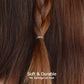 HOYOLS Clear Elastic Hair Rubber Bands, 1500pcs Mini Small Clear Ponytail Elastics Holders for Blond Kids Girls Hair No Crease Damage No Hurt 1 Inch TPU