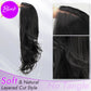 Eawwii 13x4 HD Lace Front Glueless Wigs for Women Black Long Layered Wave Wig Natural Hairline Heat Resistant Synthetic for Daily Use Beginner Friendly 26 Inch