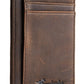 Travelambo Slim Wallet Front Pocket Minimalist Leather RFID Blocking Medium Size