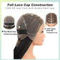 Fecihor 13x8 Inch HD Lace Front Box Knotless braided Wigs With Baby Hair Braided Wig For Women With Boho Curly Ends Black Premium Synthetic 36 Inch