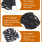 Short Crochet Hair Senegalese Twist Crochet Hair Color 2 Pre Looped 12 Inch Crochet Hair for Black Women Wavy Crochet Senegalese Twist Hair Pre Looped (12 Inch,2)