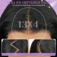 Eawwii 13x4 HD Lace Front Glueless Wigs for Women Black Long Layered Wave Wig Natural Hairline Heat Resistant Synthetic for Daily Use Beginner Friendly 26 Inch