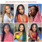 Lexqui 36'' Knotless Box Braided Wigs for Women Braided Lace Wigs Triangle Lace Front Braided Wig Premium Synthetic Full Double Lace Braided wig with Baby Hair Braid Lace Front Wig