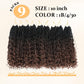 Yewell Goddess Box Braids Crochet Hair 10 Inch Boho Crochet Box Braid With Curly Ends, 9 Packs Bohomian Box Braids Crochet Hair For Black Women Pre Looped Box Braids Crochet Hair (10Inch,1B/4/30)