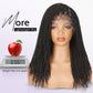 HANNE Double Full Lace Braided Wigs 20 Inch Knotless Braied Dreadlock Wig Glueless Twist Wigs For Black Women