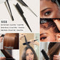Slick Back Hair Brush Set: Hair Wax, Edge Brush, Rat Tail Comb, Bristle Brush, Hair Bun Accessories, Smoothing Brush for Women, Kids & Teen Girls
