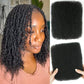 Afro Kinky-curly Human Crochet Hair 100g Kinkys Bulk Human Hair for Braiding Mini Twists Kinkycurly Bundles Human Hair for Repair Locs Extension