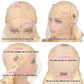Resore 613 13x6 Lace Front Wig Human Hair 30 Inch 200 Density 613 Wig HD Transparent Lace 613 Human Hair Wig Body Wave Blonde Lace Front Wigs Human Hair for Women