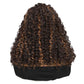 Quantum Love Braided Wigs for Black Women Braids Cornrows Lace Curly Wigs 16 Inch Fully Lace Frontal Braided Curly Bob Mix Brown Synthetic Glueless Wigs