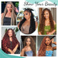 Human Braiding Hair for Boho Braids Human Hair 110g 24 Inch Curly Boho Hair for Braiding Knotless 12A Deep Wave Bohemian 3 Bundles/Pack Auburn Ginger