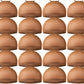 Teenitor Wig Caps, 20 Pack Stretchy Nylon Skin Tone Wig Application Caps for Women and Men - Brown