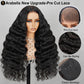 Arabella 5x6 Wear and Go Glueless Wigs 210% Density Lace Front Wigs Human Hair Pre Cut Glueless Wigs Human Hair 12A Loose Curly Wig 100% Pre Bleached New Body Wave(24inch, 5X6 New Body Wave Wig)
