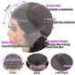 Water Wave Lace Front Wigs 180% Density Pre Plucked with Baby Hair 13x4 Transparent Water Wave Lace Front Wigs 10A Unprocessed Virgin Human Hair 22Inch Glueless Water Curly Wave Wigs Natural Color
