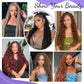 Human Braiding Hair for Boho Braids Human Hair 3 Bundles/Pack 110g 24 Inch Deep Wave Bulk Human Hair for Braiding Curly Knotless 12A Brazilian Virgin Ombre Balayage