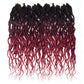 Faux Locs Crochet Hair 24Inch Crochet Locs, 6Packs Goddess Locs Soft Locs Curly Ends Faux Locs Synthetic Locs Crochet Hair Crochet Braids for Black Women Human Hair(1B/99J/530, 24'')