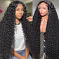 Vnrtkkn 13x6 HD Deep Wave Lace Front Wigs Human Hair Glueless Wigs Human Hair Deep Wave Wig 28 Inch Lace Frontal Wigs Human Hair Deep Wave Wigs for Women Pre Plucked Curly Wigs With Baby Hair
