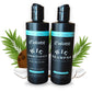 LIT UNICORNS All Natural Wig Shampoo & Conditioner Set for Human Hair and Synthetic Wigs. Clean | Detangle | Soften. Keep Your Wig Fresh - Coconut Scent (16oz Flip-Top)