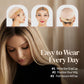 MILANO COLLECTION Lace Wig Grip Cap for Women, Adjustable Wig Caps for Women Non Slip with Headband to Secure Lace Top Perfectly in Place, Tension-Free, One Size Fits All, 2 Pack, Nude