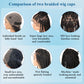 Olymei Full Lace Criss Cross Knotless Braided Wigs for Women Knotless Box Braid Wig Braided Lace Front Wigs with Baby Hair Premium Synthetic Natural Black Cornrow Braided Wigs 36"