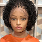 Generic Braided micro twist wig. Made on a full lace wig.wigs for black women. Just as pictured., Medium/Large