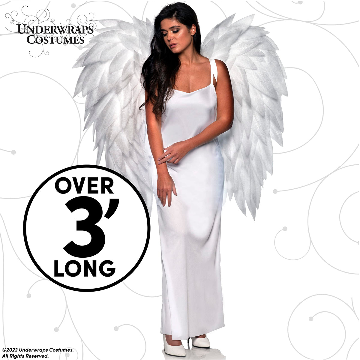 UNDERWRAPS Costumes - Angel Wings - White