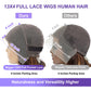 ONECHULY Long Highlight Lace Front Wig Human Hair 200% Density Balayage Ombre Lace Front Wig 13x4 HD Transparent Lace Pre Plucked with Baby Hair Glueless Brown Human Hair Wigs for Women 1B/30 32 Inch
