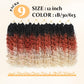Yewell 9 Packs Goddess Box Braids Crochet Hair Boho Crochet Box-Braids With Curly Ends Crochet-Hair For Black Women, 12 Inch Pre Looped Bohemian Crochet Box-Braid (12Inch 9 Packs,1B/30/613)