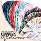 2Pcs Bonnets for Women Sleeping Braid Bonnet, Large Long Satin Silk Bonnet for Braids, Black Women Braid Bonnets with Stretchy Tie Band for Sleeping Extra Long (Pink & Leopard)