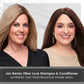 Jon Renau Synthetic Hair Shampoo & Conditioner - Shampoo & Conditioner Set With Wide Tooth Comb