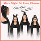 Lexqui 360° HD Full Lace Braided Wigs for Black Women Box Braid Wig Large Triangle Knotless Lace Braid Wig Synthetic Hair Lace Front Braided Wigs with Baby Hair 36" Black