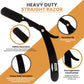 Utopia Care Professional Straight Razor for Men, Valentines Day Gifts for Him and Her Barber Straight Edge Razor Safety with 100-Pack Derby Blades - 100 Percent Stainless Steel - Black