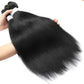 Ubeleco Braiding Hair Pre Stretched 48 Inch 8 Packs Professional Synthetic Hot Water Setting, Soft Yaki Texture, No Itch Black (48in,1B)