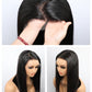 SKINLIKE Real HD Lace Frontal Wig Human Hair Full 13x4 Swiss HD&Parting MAX&&PRE Plucked&Tiny Knots&Full 200 Density Blunt Cut Bob Wig Human Hair Lace Front Wigs Straight For Black Women 14 Inch
