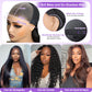 ONECHULY Wear and Go Glueless Wigs Human Hair Pre Cut 8x5 HD Lace Front Wig for Beginners 180% Density Body Wave no Glue Lace Wigs Human Hair 30 Seconds to Wear Beginner friendly 28inch