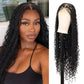 Olymei 13x8'' HD Lace Front Boho Braided Wigs Knotless Braided Wigs for Black Women Box Braid Wig Premium Synthetic Boho Braided Lace Front Box Braided Wig, Natural Black 36 Inch