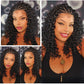 Quantum Love Braided Wigs for Black Women Braids Cornrows Lace Curly Wigs 16 Inch Lace Frontal Braided Fully Curly Bob Synthetic Glueless Wig