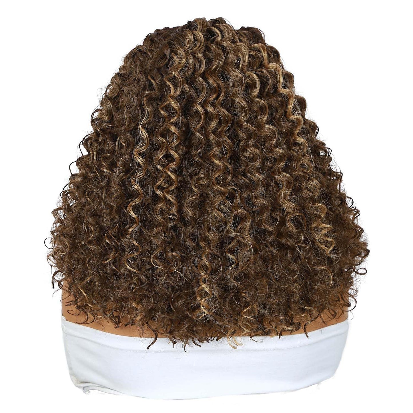 Quantum Love Braided Wig for Black Women Ombre Brown Blone Braids Cornrows Lace Curly Wigs 16 Inch Fully Lace Frontal Braided Curly Bob Synthetic Glueless Wigs
