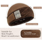 MYKURS Wig Grip Cap with Silicone Strip Non Slip, 2-in-1 Soft Wig Caps to Hold Wig in Place, Brown 2 PCS